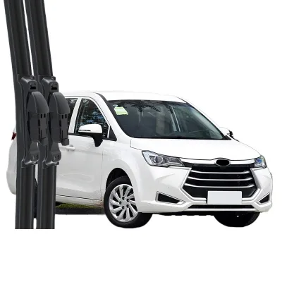 Frameless Windshield Wiper Blades for JAC Refine R3 Quiet Rubber Front Window Wiper Set Frameless Windshield Wiper Blades for JAC Refine R3 Quiet Rubber Front Window Wiper Set