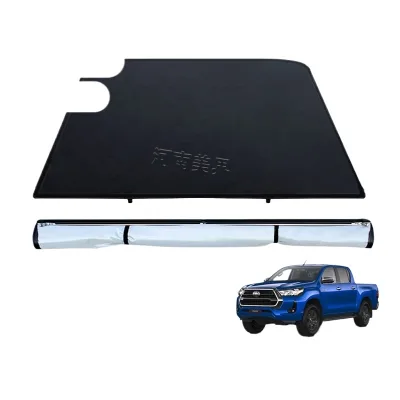 PVC Soft Roll-Up Tonneau Cover for Toyota Hilux Revo/Vigo/Rocco Truck Bed PVC Soft Roll-Up Tonneau Cover for Toyota Hilux Revo/Vigo/Rocco Truck Bed