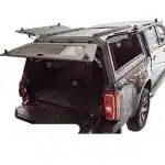 Pickup Truck Bed Cover Manganese Steel Multi-function Three-Door High Cargo Cover for Qingling Daka Pickup