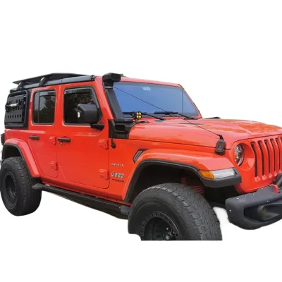 Limb Riser Kit for Jeep Wrangler JK JL JT 2007-2023 Front Hood Windshield Obstacle Deflector Barrier Wire