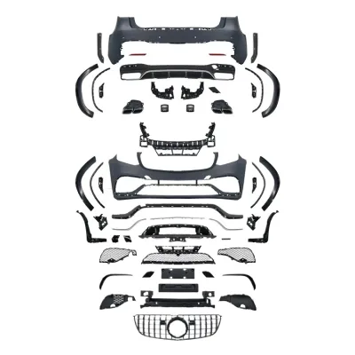 GLS63 Style Front Bumper Body Kit for Mercedes-Benz GLS-Class X166 2015-2019 GLS63 Style Front Bumper Body Kit for Mercedes-Benz GLS-Class X166 2015-2019