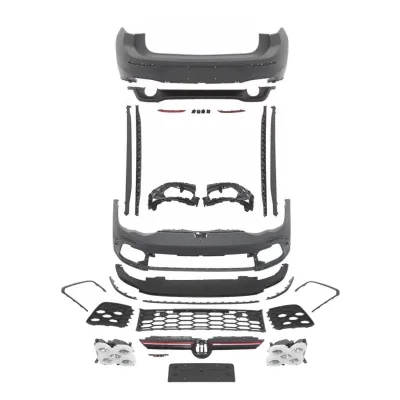 GTI Style Body Kit Front and Rear Bumper Set for Volkswagen Golf MK8 Upgrade GTI Style Body Kit Front and Rear Bumper Set for Volkswagen Golf MK8 Upgrade