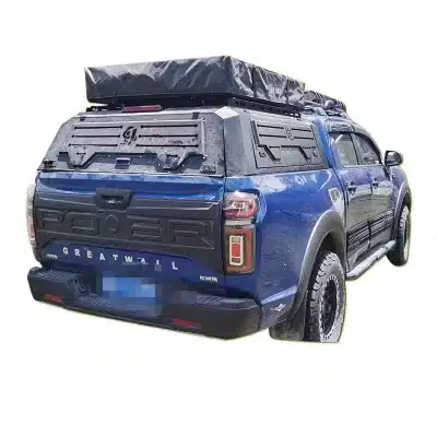 Pickup Truck Bed Canopy 38cm Half Height Three-Door Tailgate Cover for Great Wall Poer Pickup Truck Bed Canopy 38cm Half Height Three-Door Tailgate Cover for Great Wall Poer