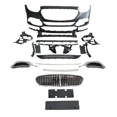 Front and Rear Bumper Body Kit Maybach Style for Mercedes-Benz E-Class W213 2016-2023 Front and Rear Bumper Body Kit Maybach Style for Mercedes-Benz E-Class W213 2016-2023