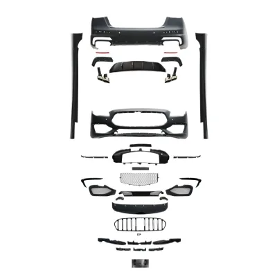 Trofeo Style Front and Rear Bumper Body Kit for Maserati Quattroporte Trofeo Style Front and Rear Bumper Body Kit for Maserati Quattroporte