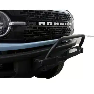 Front Bumper Bull Bar with Light Mount Brackets Compatible with Ford Bronco Off-Road Grille Guard Front Bumper Bull Bar with Light Mount Brackets Compatible with Ford Bronco Off-Road Grille Guard