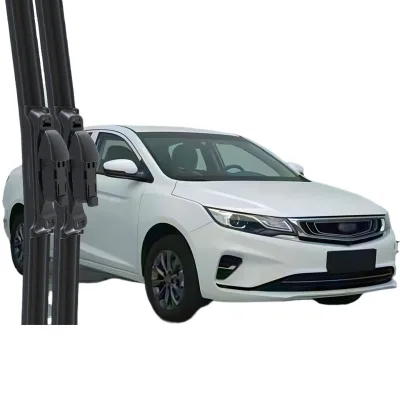 Frameless Windshield Wiper Blades for Geely Geometry T Automotive Front Window Silent Rubber Wipers Frameless Windshield Wiper Blades for Geely Geometry T Automotive Front Window Silent Rubber Wipers