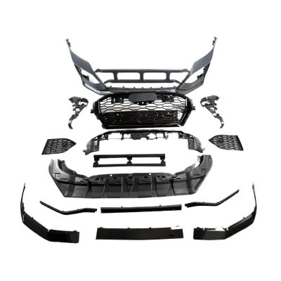 RSQ8 Style Front and Rear Bumper Body Kit for Audi Q8 2019-2023 Exterior Upgrade