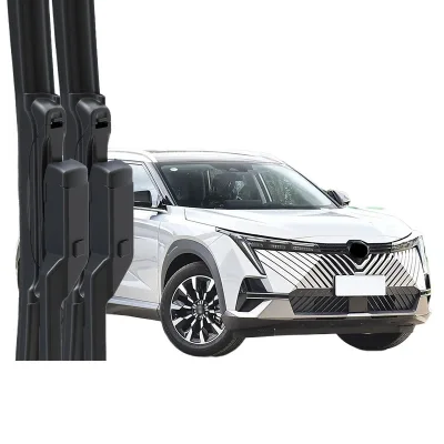 Universal Frameless Windshield Wiper Blades with Quiet Rubber Strip for GAC EMKOO Universal Frameless Windshield Wiper Blades with Quiet Rubber Strip for GAC EMKOO