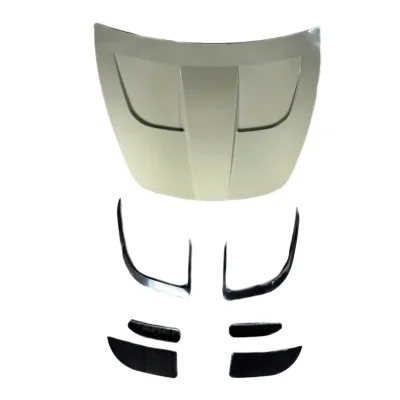 Turbo Style Aluminum Front Engine Hood Bonnet Cover for Tesla Model 3 Turbo Style Aluminum Front Engine Hood Bonnet Cover for Tesla Model 3