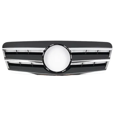Front Bumper Grille 3-Slat Style Hood Grill for Mercedes-Benz CLK-Class W208 1996-2003 Front Bumper Grille 3-Slat Style Hood Grill for Mercedes-Benz CLK-Class W208 1996-2003
