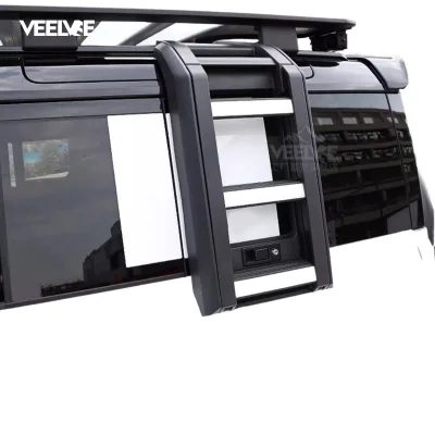 Suitable for Land Rover New Defender Side Ladder Folding Ladder Climbing Ladder Roof Rack 110/90/130 Modification
