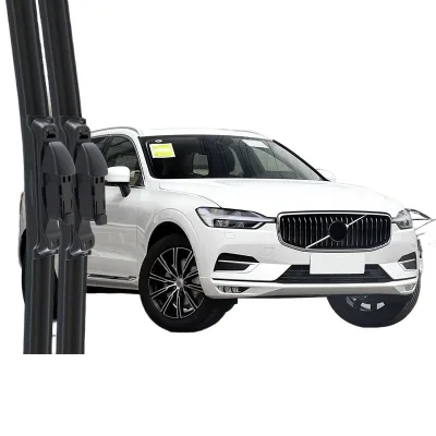Universal Frameless Windshield Wiper Blades, Silent Rubber Strip Multi-Functional Front Window Wipers for Volvo XC60 Universal Frameless Windshield Wiper Blades, Silent Rubber Strip Multi-Functional Front Window Wipers for Volvo XC60
