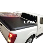 Pickup Truck Bed Tonneau Cover Retractable Manual Push-Pull Flat Lid for Nissan Navara