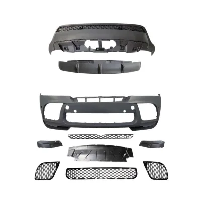 MP Style Front and Rear Body Kit Bumper Assembly for BMW X6 E71 MP Style Front and Rear Body Kit Bumper Assembly for BMW X6 E71