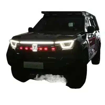 LED Front Grille Through-Light Assembly with Amber Marker Lights for Tank 400 Hi4-T Exterior Styling LED Front Grille Through-Light Assembly with Amber Marker Lights for Tank 400 Hi4-T Exterior Styling