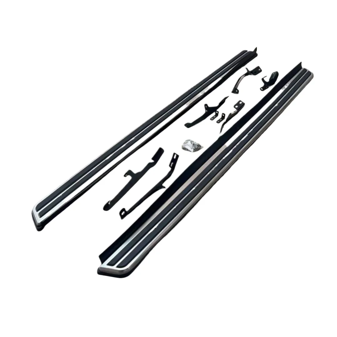 Aluminum Running Boards Side Steps Set Compatible with Volkswagen Touareg 2011-2019