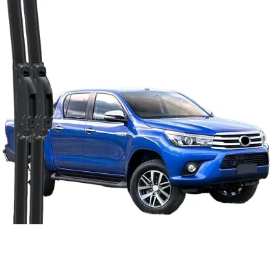 Professional Frameless Windshield Wiper Blades with Silent Rubber Strip for Toyota Hilux Professional Frameless Windshield Wiper Blades with Silent Rubber Strip for Toyota Hilux