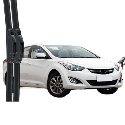 Professional Frameless Windshield Wiper Blades All-Season Silent Rubber Strip for Hyundai Elantra Professional Frameless Windshield Wiper Blades All-Season Silent Rubber Strip for Hyundai Elantra