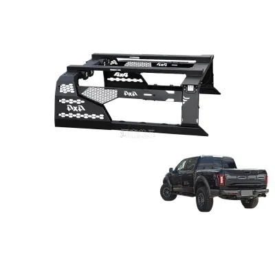 Heavy Duty Steel Roll Bar Bed Rack Compatible with Ford F150 Raptor Ranger T6 T7 T8 Pickups Heavy Duty Steel Roll Bar Bed Rack Compatible with Ford F150 Raptor Ranger T6 T7 T8 Pickups