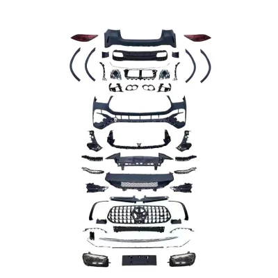 Front Bumper Body Kit with Grille for Mercedes-Benz GLE W167 GLE53 Facelift Conversion