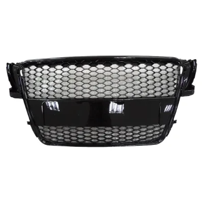 Front Bumper Grille RS Style Honeycomb Mesh for Audi A5 2008-2012 No Badge Accessory Front Bumper Grille RS Style Honeycomb Mesh for Audi A5 2008-2012 No Badge Accessory