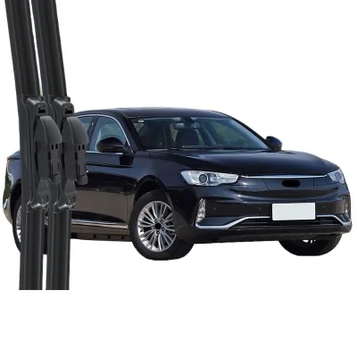 Universal Frameless Windshield Wiper Blades with Silent Rubber Strip for JAC iEVA60 Universal Frameless Windshield Wiper Blades with Silent Rubber Strip for JAC iEVA60