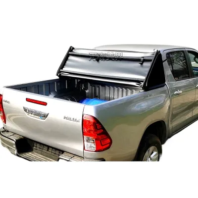 Soft Tri-Fold Tonneau Cover for Toyota Hilux Vigo Revo Pickup Truck Bed Soft Tri-Fold Tonneau Cover for Toyota Hilux Vigo Revo Pickup Truck Bed