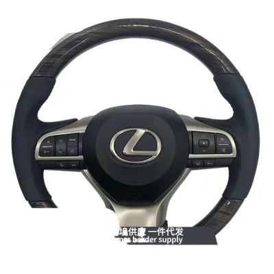 Luxury Wood Leather Steering Wheel Replacement for Lexus Series Interior Upgrade Luxury Wood Leather Steering Wheel Replacement for Lexus Series Interior Upgrade
