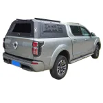 Split Second Generation Manganese Steel Hardtop Trunk Lid for Great Wall Shanhai Po Pickup Truck, Tri-Fold Multi-functional Rear Cargo Cover