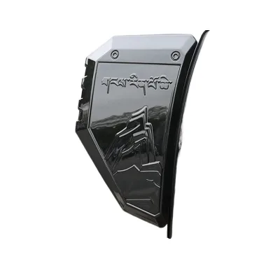 Matte Black Fender Decorative Emblems for Haval H9 Exterior Body Stickers Accessories Matte Black Fender Decorative Emblems for Haval H9 Exterior Body Stickers Accessories