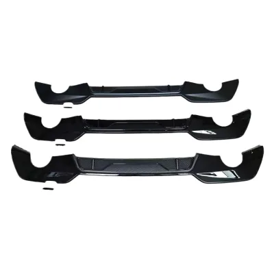 M-Performance Style Rear Diffuser Lip for BMW 3 Series G20 MT Bumper 2019+ M-Performance Style Rear Diffuser Lip for BMW 3 Series G20 MT Bumper 2019+