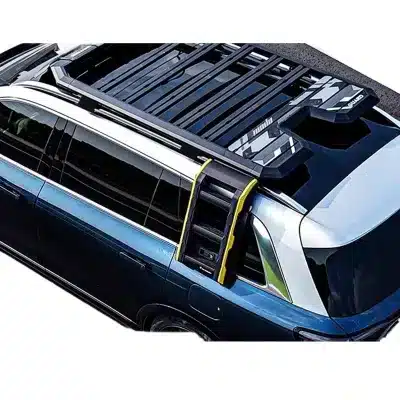 Roof Cargo Platform Rack with Side Ladder and Storage Box Carrier for AITO M9 SUV