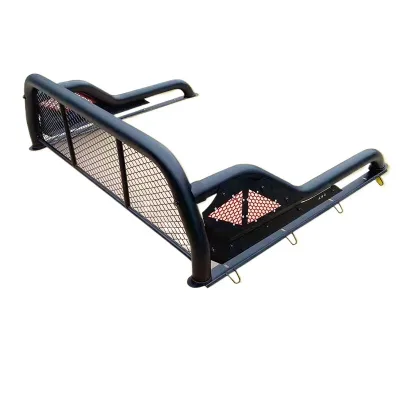 Pickup Truck Bed Roll Bar with Cargo Basket & Protective Guard Rail for Great Wall Poer Cannon Kingkong Poer Pickup Truck Bed Roll Bar with Cargo Basket & Protective Guard Rail for Great Wall Poer Cannon Kingkong Poer