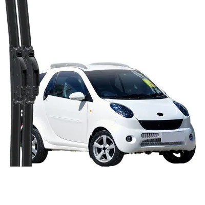 All-Weather Frameless Windshield Wiper Blades with Silent Rubber Strips for Shuanghuan Noble