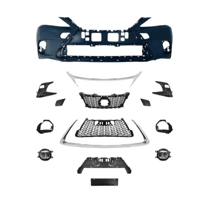 Front Bumper Body Kit Upgrade Sport Style Grille for Lexus CT200 Facelift Replacement Front Bumper Body Kit Upgrade Sport Style Grille for Lexus CT200 Facelift Replacement