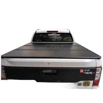Hard Tri-Fold Tonneau Cover for ZX Terrolord Pickup Truck Rear Bed Waterproof Cargo Cover Hard Tri-Fold Tonneau Cover for ZX Terrolord Pickup Truck Rear Bed Waterproof Cargo Cover
