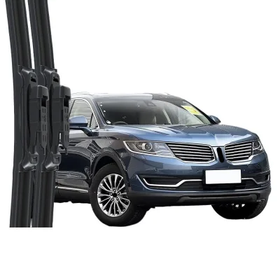 Professional Frameless Windshield Wiper Blades All-Season Silent Rubber Strip for Lincoln MKX Professional Frameless Windshield Wiper Blades All-Season Silent Rubber Strip for Lincoln MKX