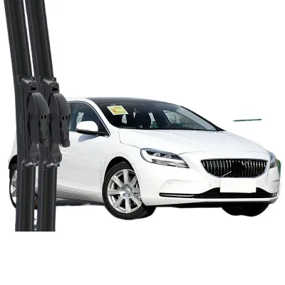 Professional Frameless Windshield Wiper Blades Multi-Fit Silent Rubber Strips for Volvo V40 Professional Frameless Windshield Wiper Blades Multi-Fit Silent Rubber Strips for Volvo V40