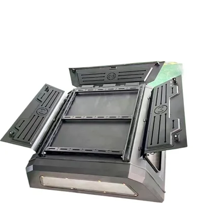 Pickup Truck Bed Cover Aluminum Manganese Steel High Cover for Mitsubishi L200 Hilux Revo/SR5 Pickup Truck Bed Cover Aluminum Manganese Steel High Cover for Mitsubishi L200 Hilux Revo/SR5