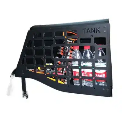 Rear Trunk Side Storage Rack Aluminum Alloy Cargo Organizer Extension Panel for Tank 300 Rear Trunk Side Storage Rack Aluminum Alloy Cargo Organizer Extension Panel for Tank 300