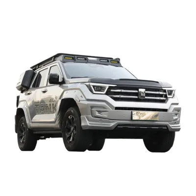 Mecha Style Exterior Body Kit Components Front Rear Bumper and Spare Tire Cover Compatible with Tank 400 Mecha Style Exterior Body Kit Components Front Rear Bumper and Spare Tire Cover Compatible with Tank 400