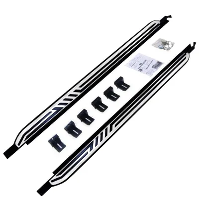 Heavy-Duty Aluminum Sidestep Running Boards Compatible with Multiple SUV Models Side Nerf Bars