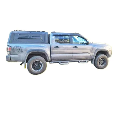 Truck Bed Tonneau Cover Three-Fold Hard Lid for Toyota Tacoma Pickup Truck Cargo Box Truck Bed Tonneau Cover Three-Fold Hard Lid for Toyota Tacoma Pickup Truck Cargo Box