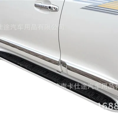 Running Boards Side Steps with LED Lights Compatible for Toyota Land Cruiser LC200 Running Boards Side Steps with LED Lights Compatible for Toyota Land Cruiser LC200