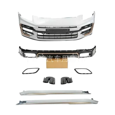 Front Bumper Body Kit for Porsche Panamera 976 Turbo Style 2024-2025 Exterior Replacement Front Bumper Body Kit for Porsche Panamera 976 Turbo Style 2024-2025 Exterior Replacement