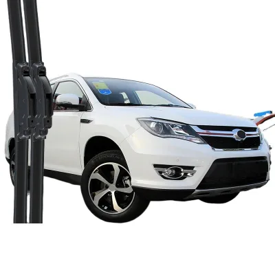 Universal Fit Frameless Wiper Blades for BYD S7 Front Windshield Premium Silent Rubber Strip Universal Fit Frameless Wiper Blades for BYD S7 Front Windshield Premium Silent Rubber Strip