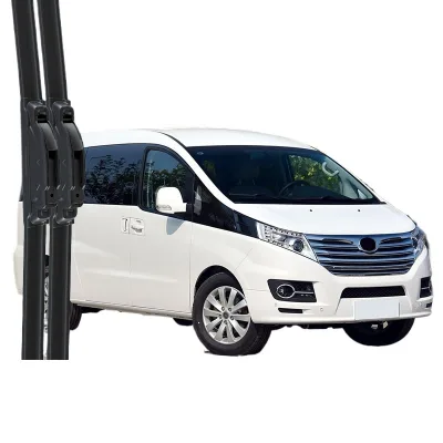 Frameless Windshield Wiper Blades for JAC Refine M5 Silent Rubber Wiper Strip Set Frameless Windshield Wiper Blades for JAC Refine M5 Silent Rubber Wiper Strip Set