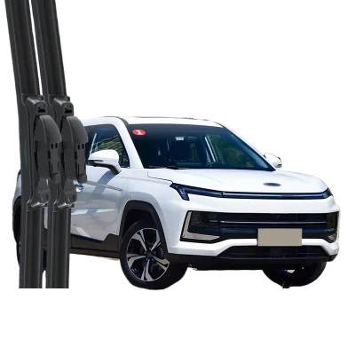 Professional Frameless Windshield Wiper Blades All-Season Silent Rubber Front Wiper Pair for JAC Jiayue X4 Professional Frameless Windshield Wiper Blades All-Season Silent Rubber Front Wiper Pair for JAC Jiayue X4