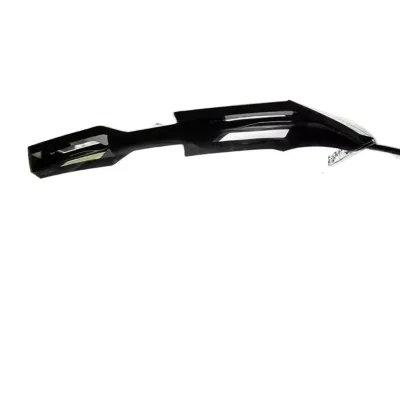 Suitable for Xiaopeng X9 tail modification MC rear tail non-perforated blackening modification parts fixed wing motion spoiler Suitable for Xiaopeng X9 tail modification MC rear tail non-perforated blackening modification parts fixed wing motion spoiler